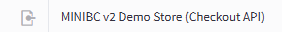 Confirm storefront from existing order